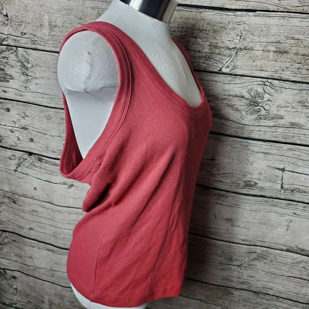 Banana Republic Pink Tank Top Size Large NWT - Picture 2 of 9